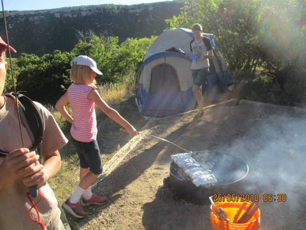 Campground at Mesa Verde