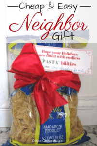 Cheap Easy Neighbor Gifts