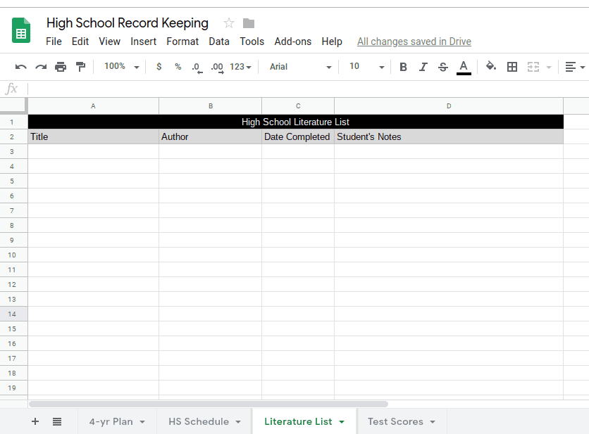 4 Easy Steps to a High School Plan for Homeschoolers | Orison Orchards