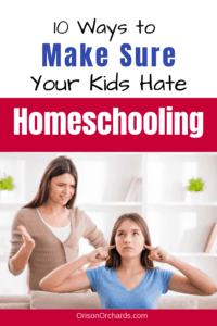 Kids Hate Homeschooling