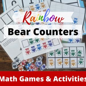 Rainbow Bear Counters