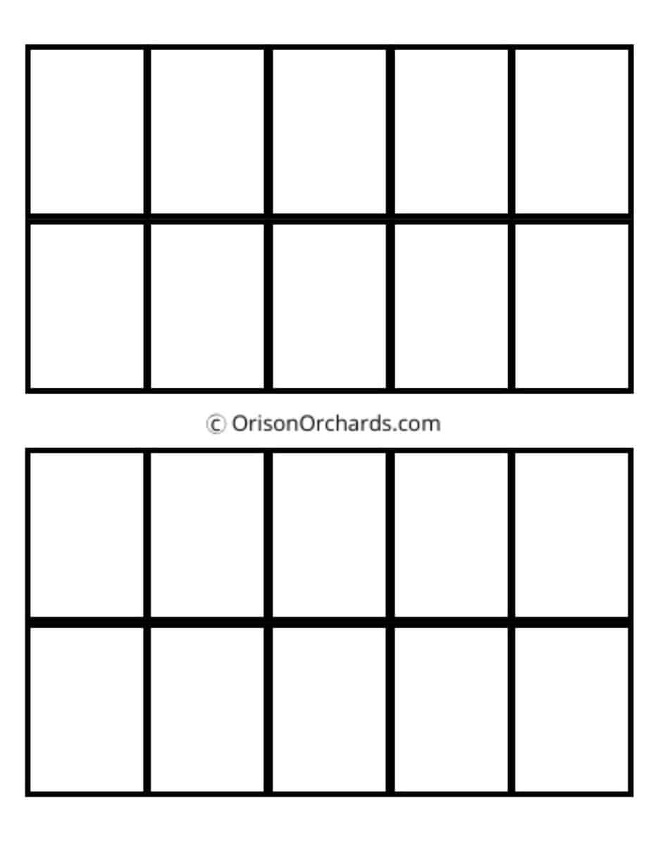 Make Your Own Math Manipulatives Kit FREE | Orison Orchards