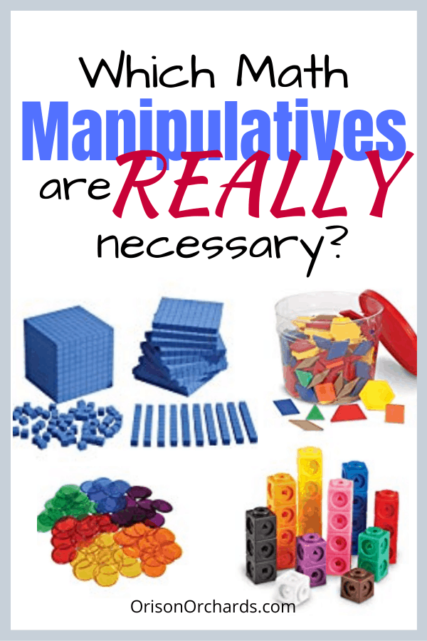 List of Math Manipulatives Every Home Should Have