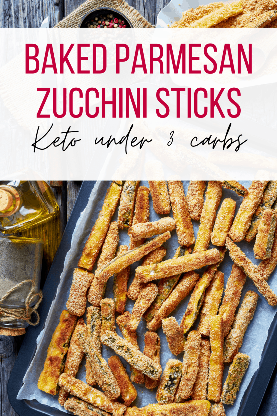 Baked Parmesan Zucchini Sticks