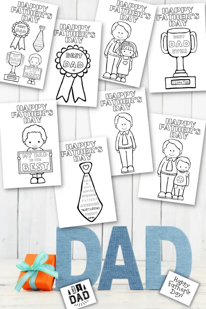 Father's Day free printables

